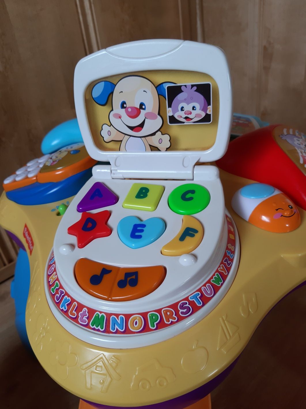 Stolik Edukacyjny Fisher Price Aktywny Stoliczek Dwujęzyczny BFY27