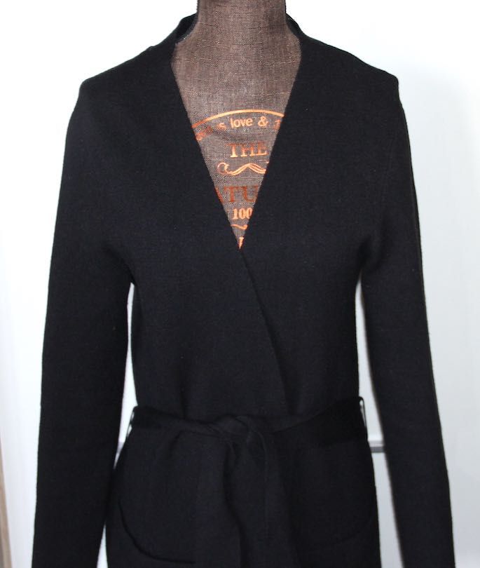 ochnik kardigan czarny sweter 36 s kurtka sukienka 34 xs