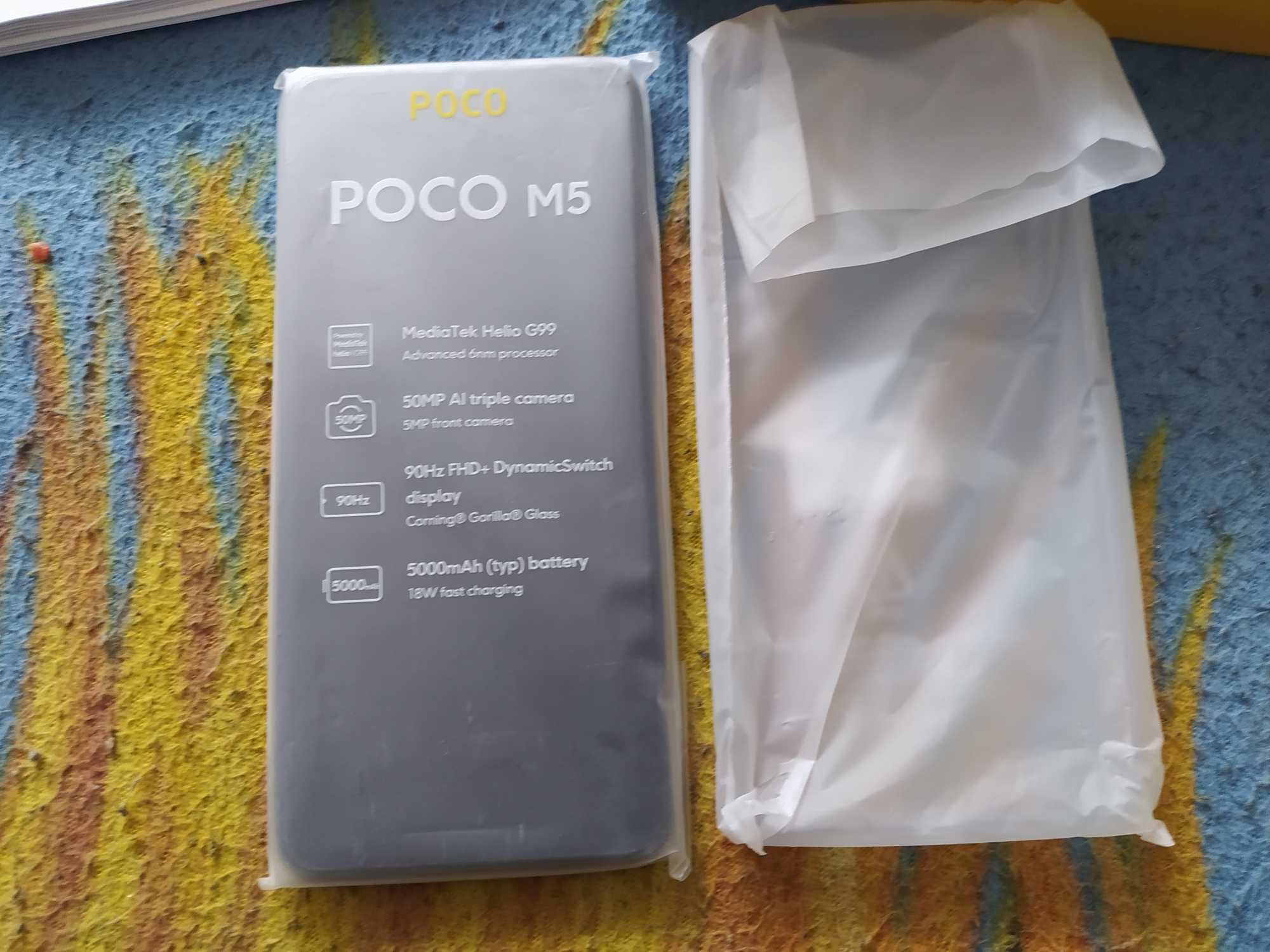 Smartfon Xiaomi POCO M5 4+128GB Black