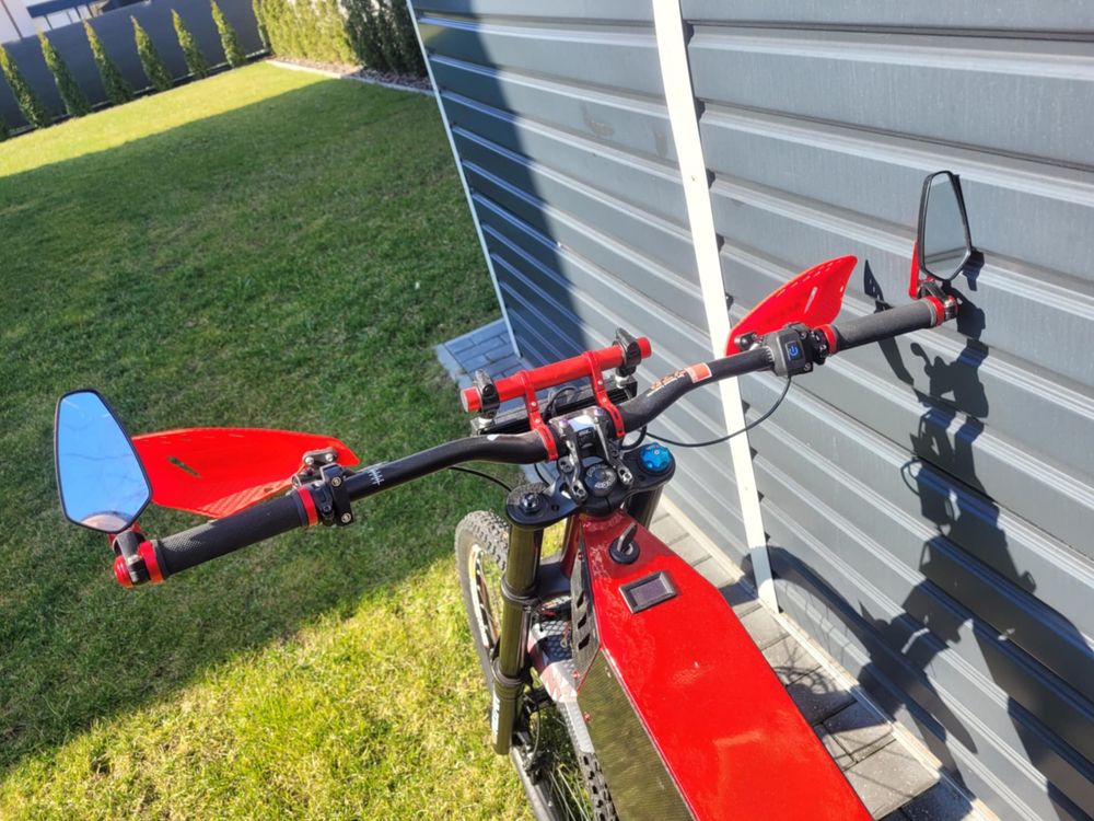 Rower MTB elektryczny projekt hydraulika