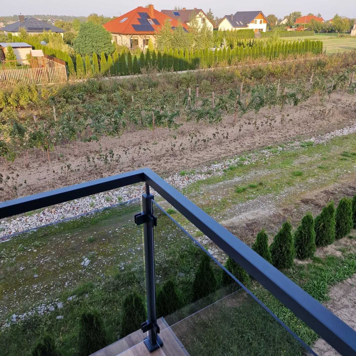 Balustrady balkony francuskie barierki szkło poręcze