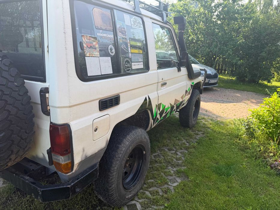 Toyota Land Cruiser lj70. ZAMIANA na busa vw t3,t4,t5 fiat 125p 126p