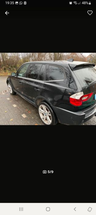 BMW X3 uszkodzona skrzynia biegów 3.0d