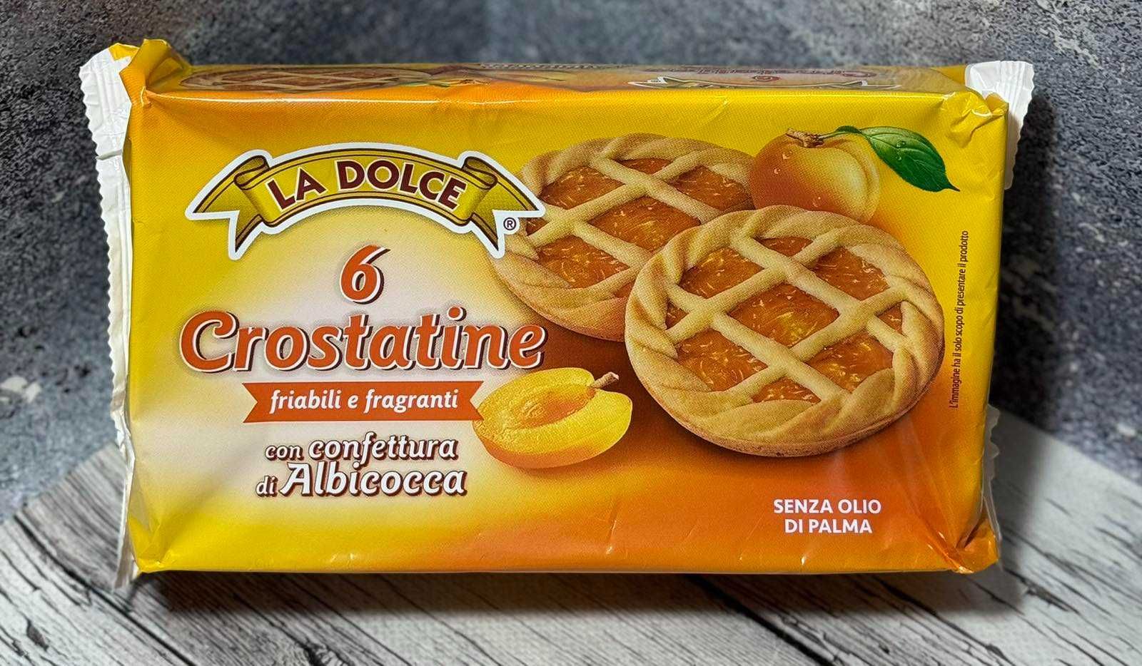 Печиво La dolce пісочне з какао або абрикосовим джемом 6*40 г 240 г