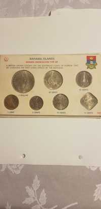 Monety Bahama zestaw 1966r