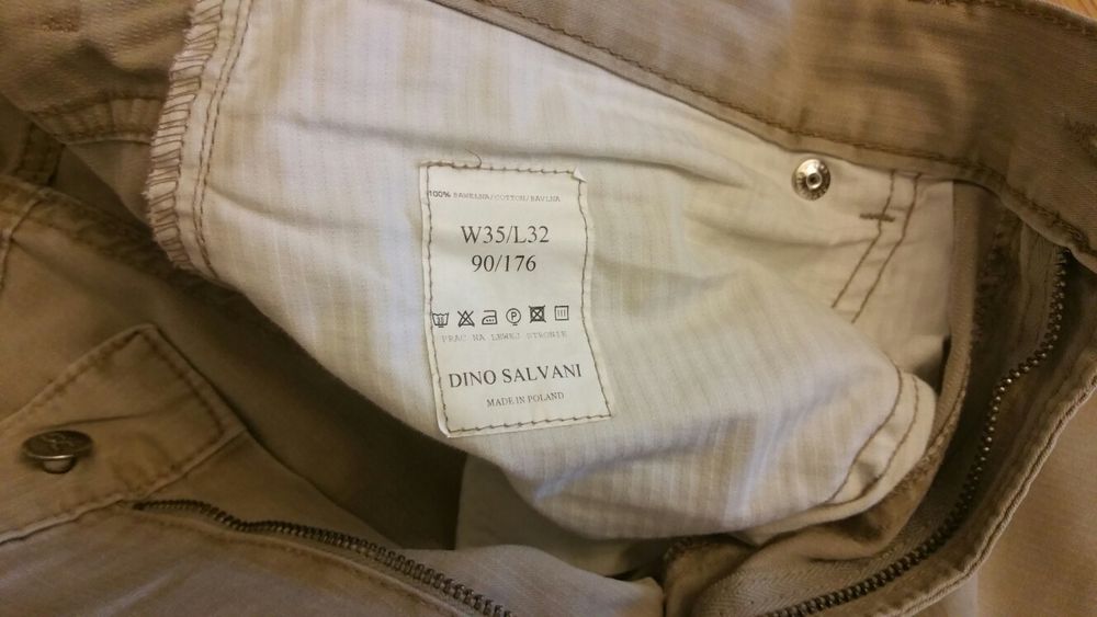 Spodnie plus marynarka roz L