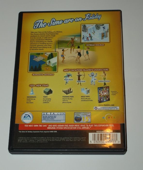 The Sims On Holiday Expansion Pack (1 CD)