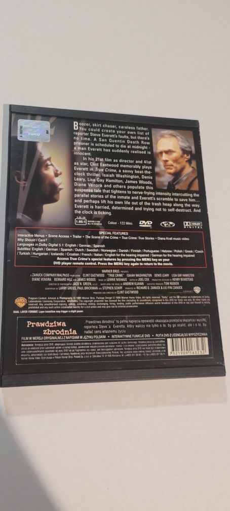 Film PRAWDZIWA Zbrodnia płyta DVD