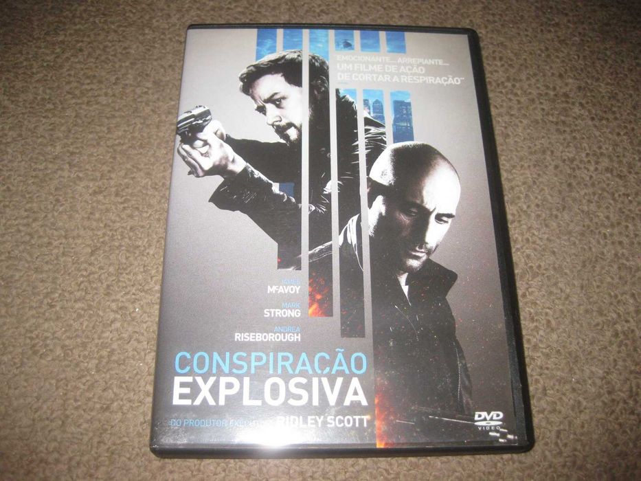 DVD "Conspiração Explosiva" com James McAvoy