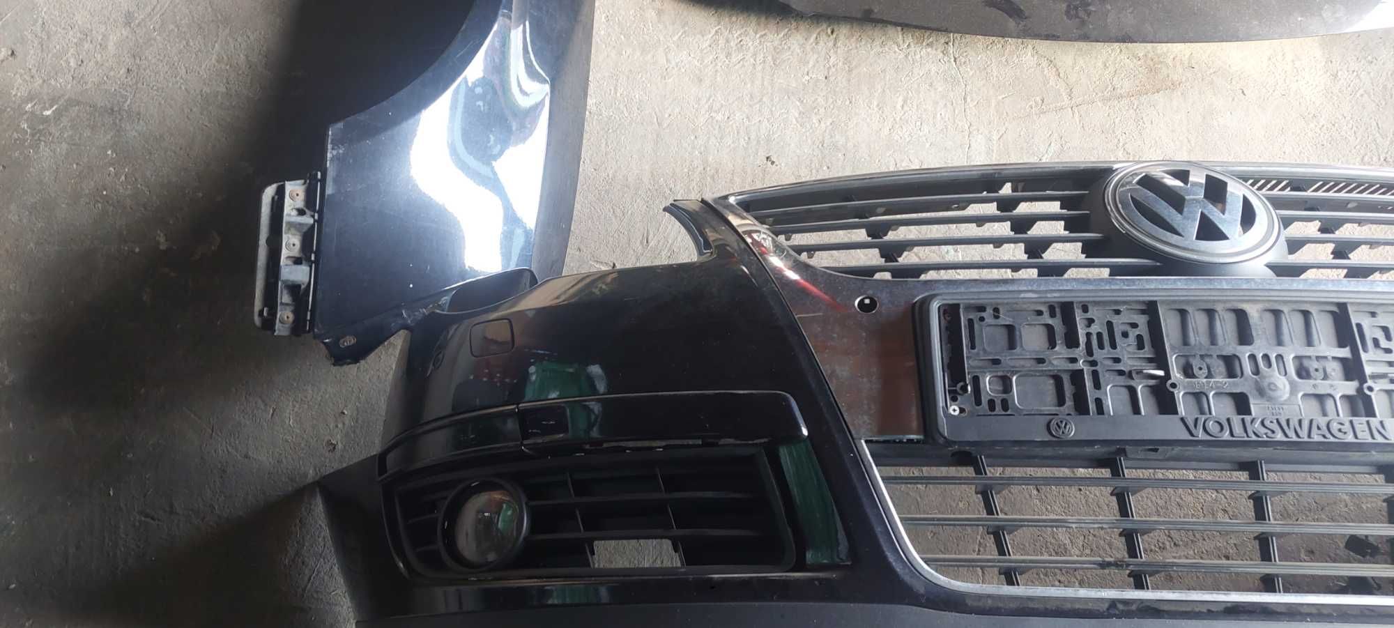Kompletny przód do Passata B6 LC9X Maska, Lampy, Zderzak, Blotnik