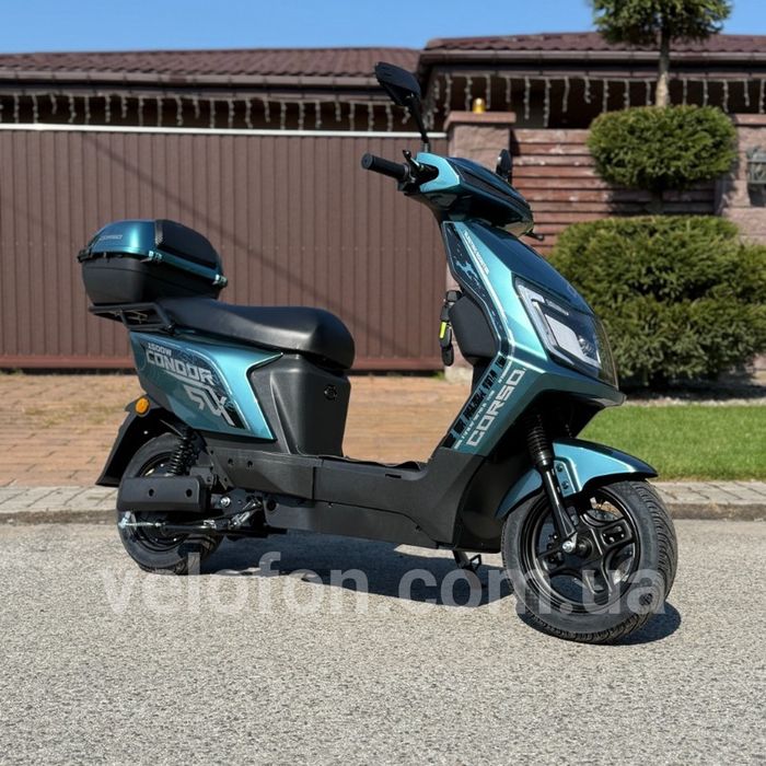 Електроскутер літіево-залізно-фосфатний Corso Condor 1500w