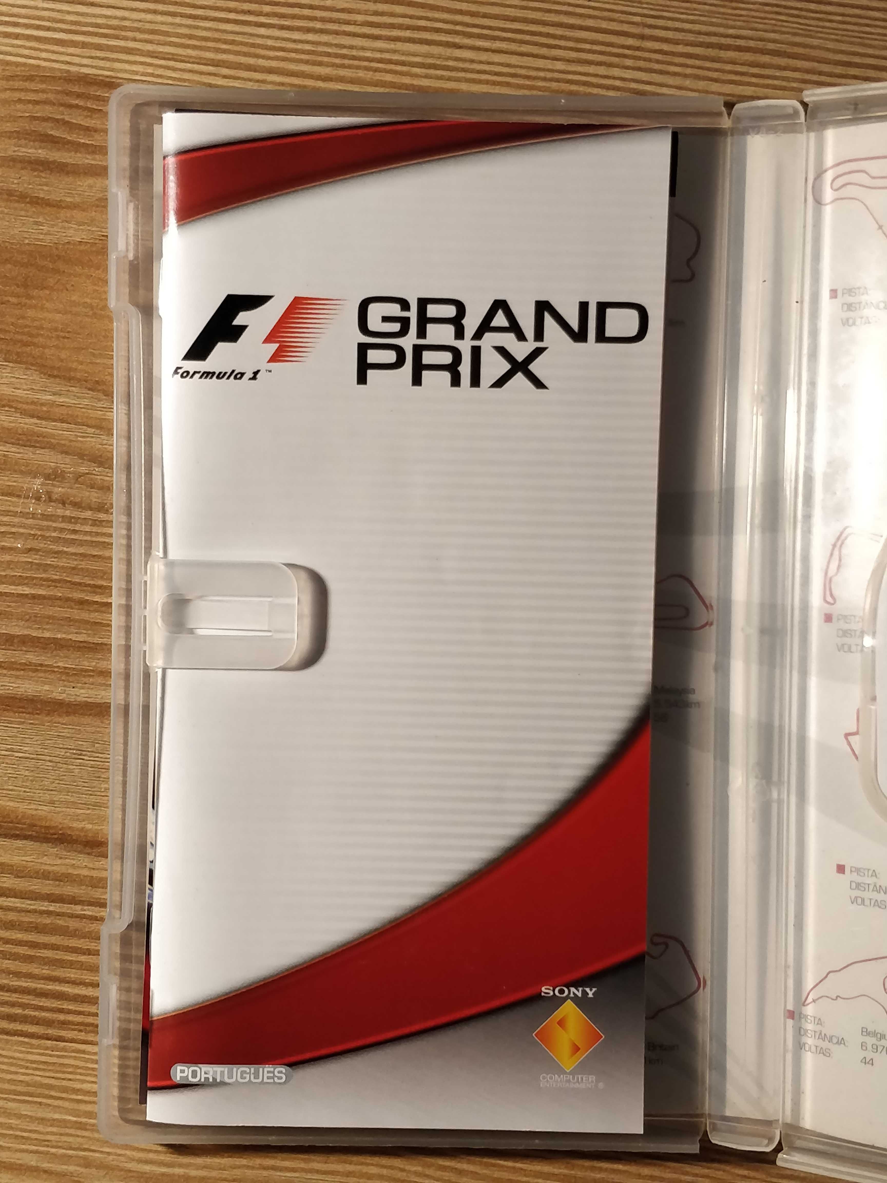 Jogo PSP Grand Prix Fórmula 1