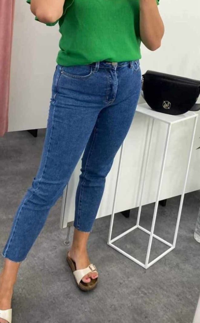 Spodnie damskie  mom fit