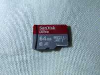 Oryginalna Karta Pamięci - microSDXC  - SanDisk Ultra 64gb