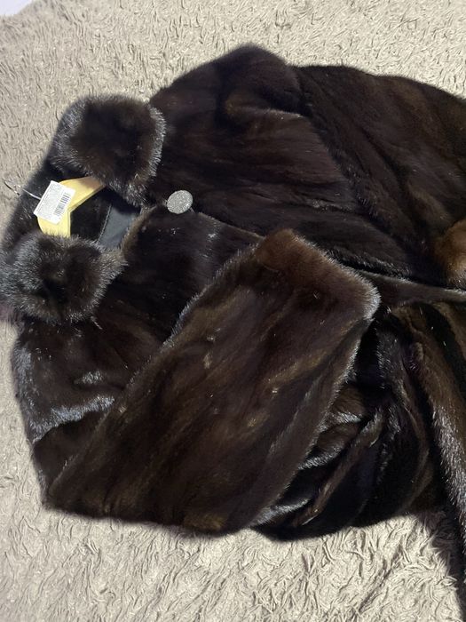 Шуба норкова довга