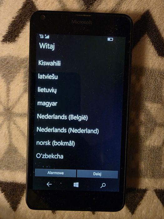 Telefon Microsoft Lumia 640 Stan Bardzo dobry