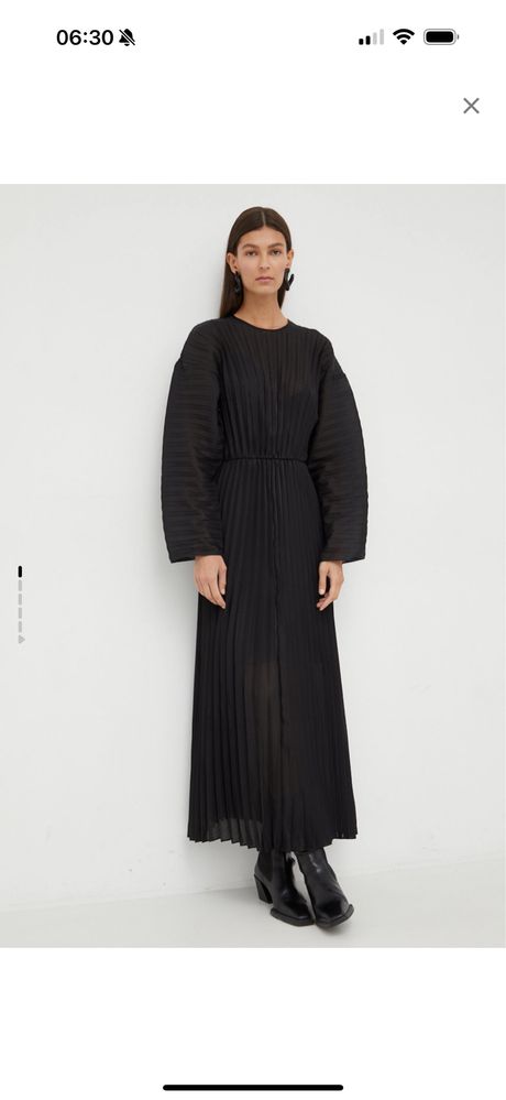 Сукня SAMSOE SAMSOE чорна  Maxi
