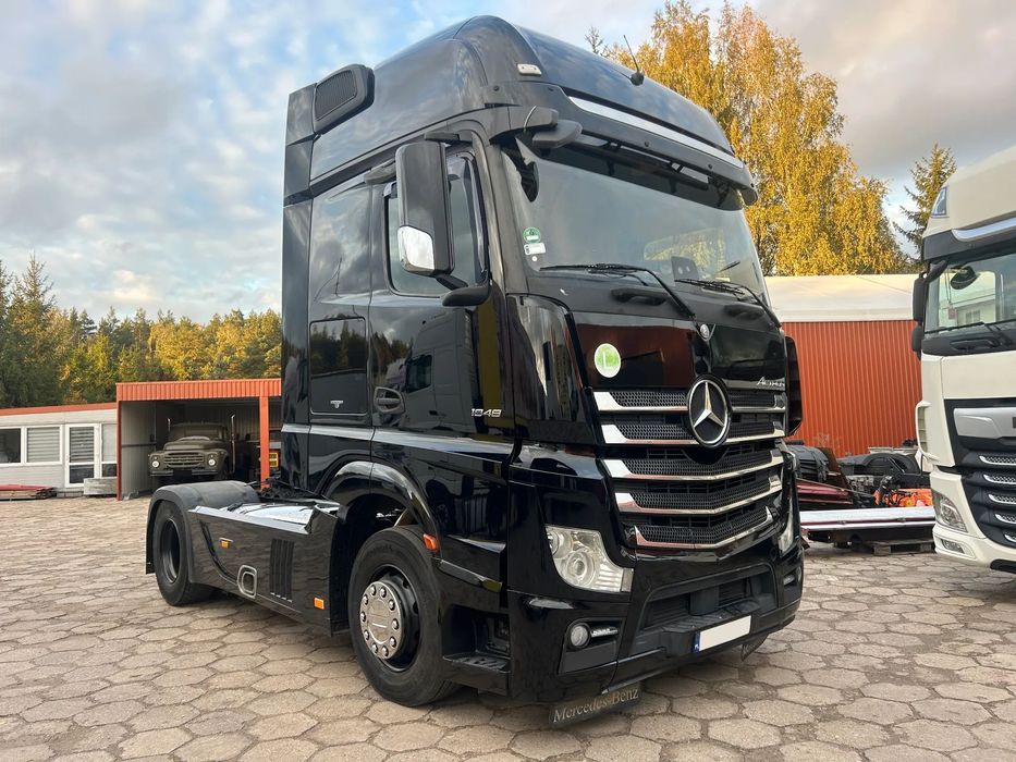 Mercedes-Benz ACTROS 1848 GIGASPACE / NOWY TACHOGRAF / RETARDER SPRAWNY / KSENONY / FULL SPOJLER / 2 ZBIORNIKI PALIWOWE / 903 TYS. KM PRZEBIEGU !!  RETARDER działający sprawny / KSENONY / Full spojlery / Nowe tacho