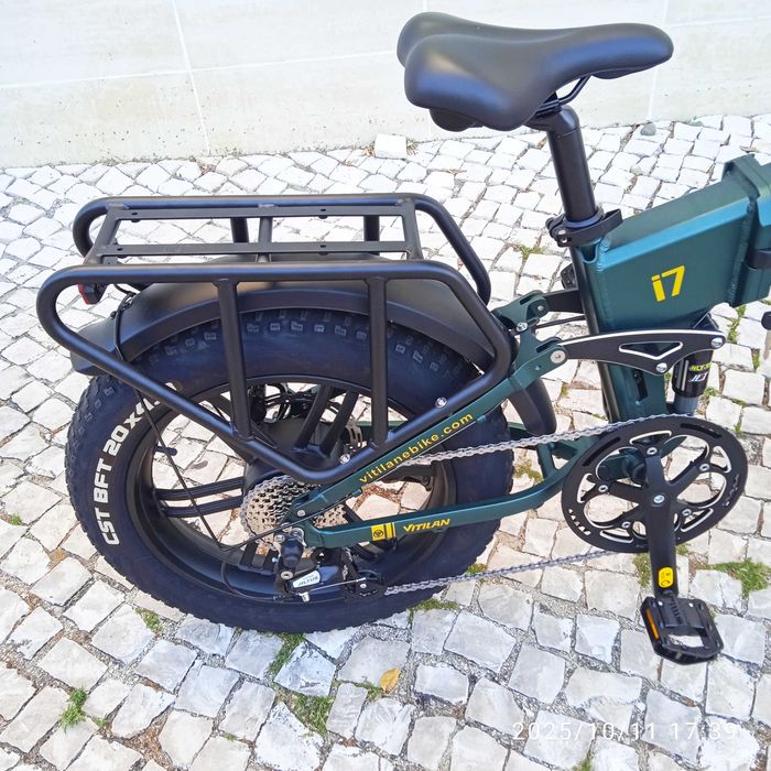 Bicicleta eletrica, 1000 W, 20 Ah. Dobrável. Nova. 0 Km. Aproveite.
