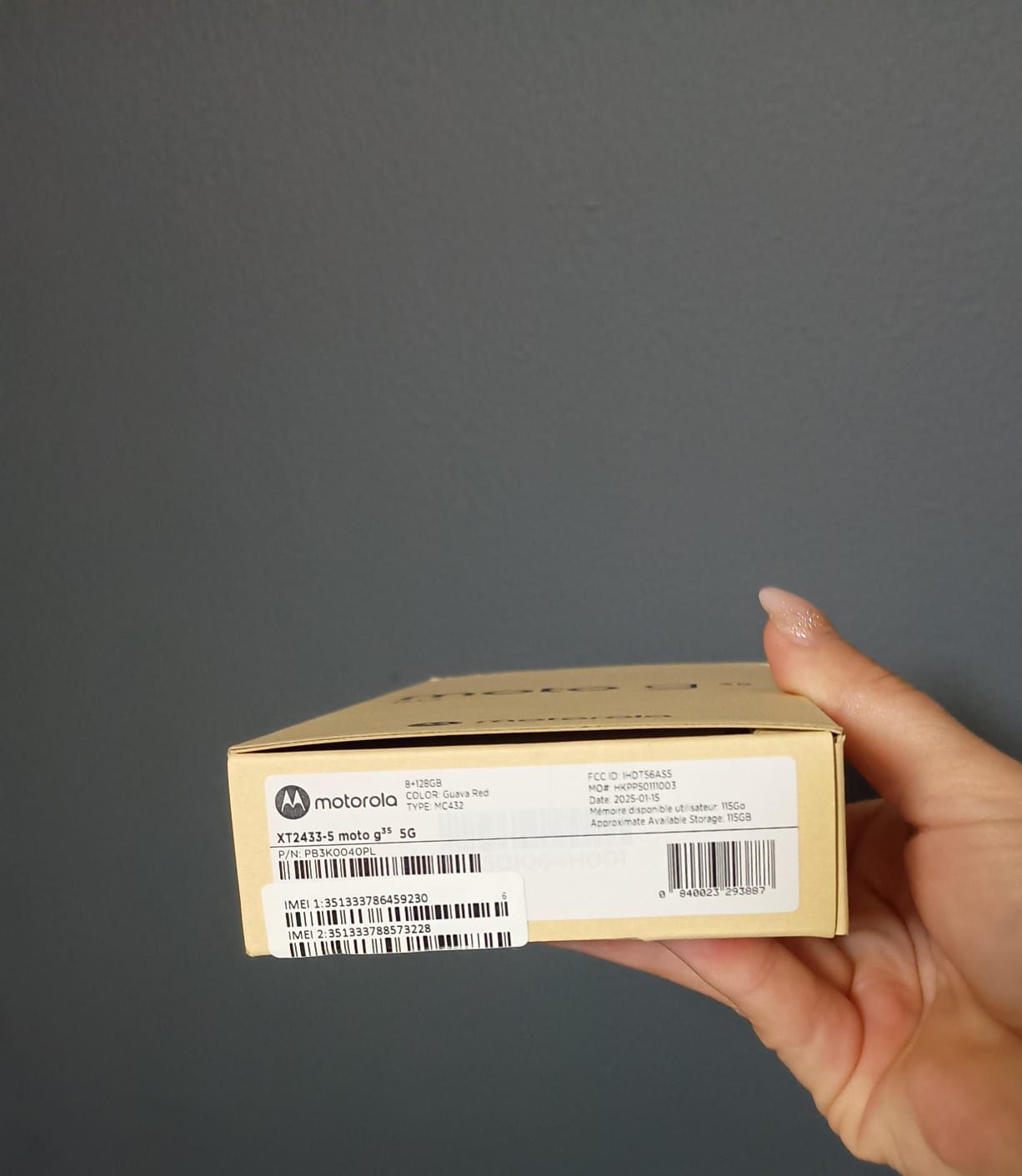 Motorola G35 8/128 GB  – NOWA, nieotwierana, gwarancja