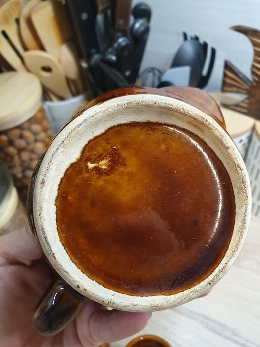 Imbryk PRL zaparzacz czajniczek porcelana jak Mirostowice Pruszków