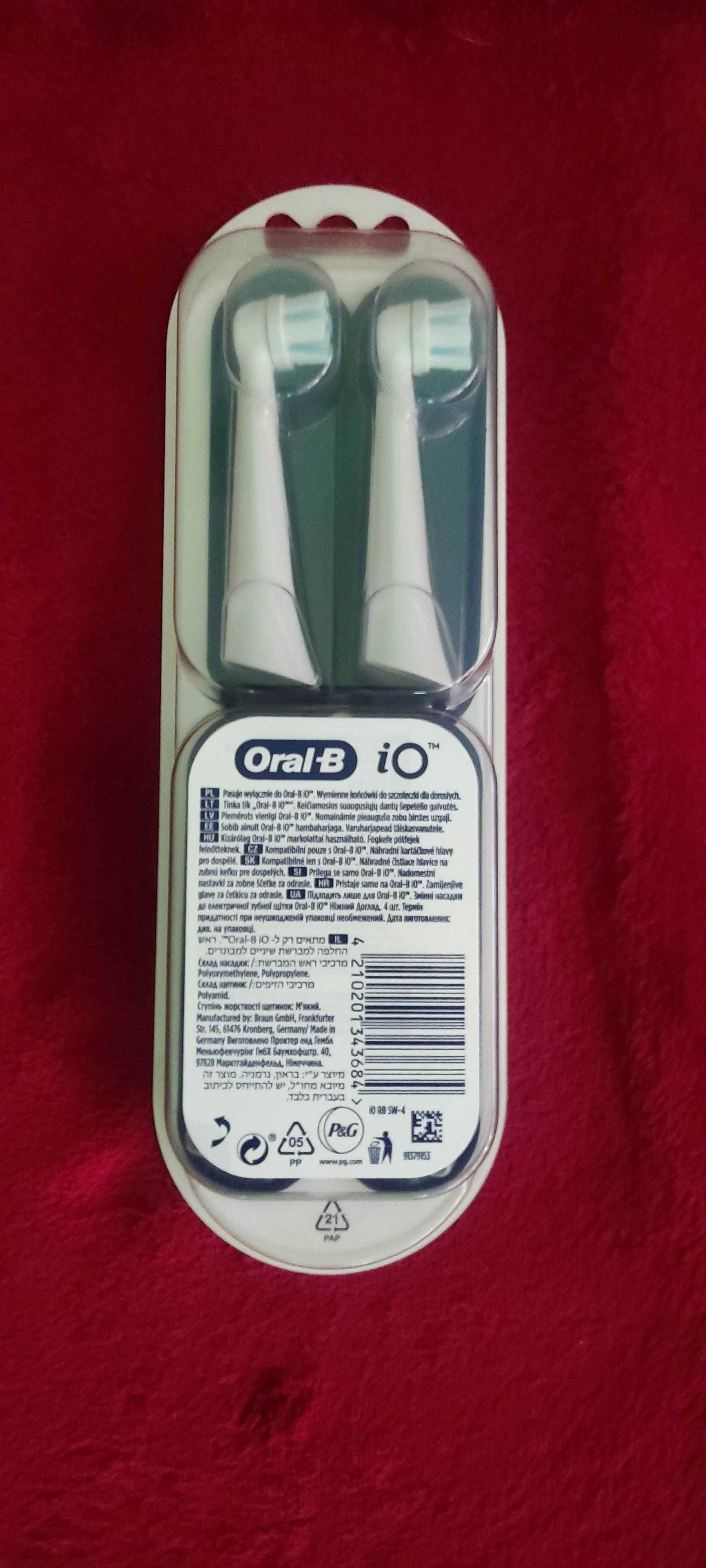 Końcówki do szczoteczek Oral-B IO Gentle Care