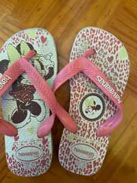 Havaianas chinelos  menina tamanho 27-28