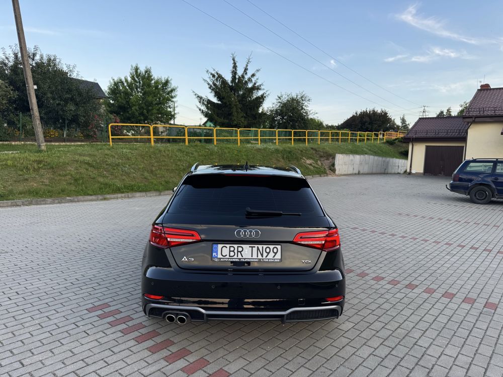 Audi A3 2.0 TDi 150KM / Automat / 3x S-Line / Super Stan / Led / Navi