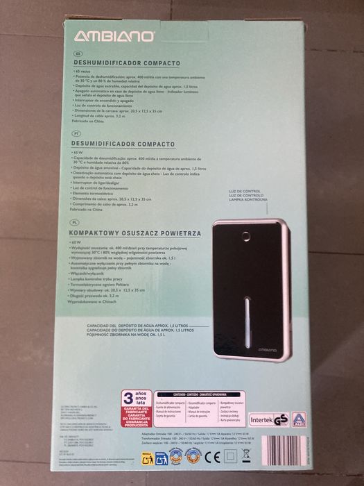 Desumificasor compacto Ambiano