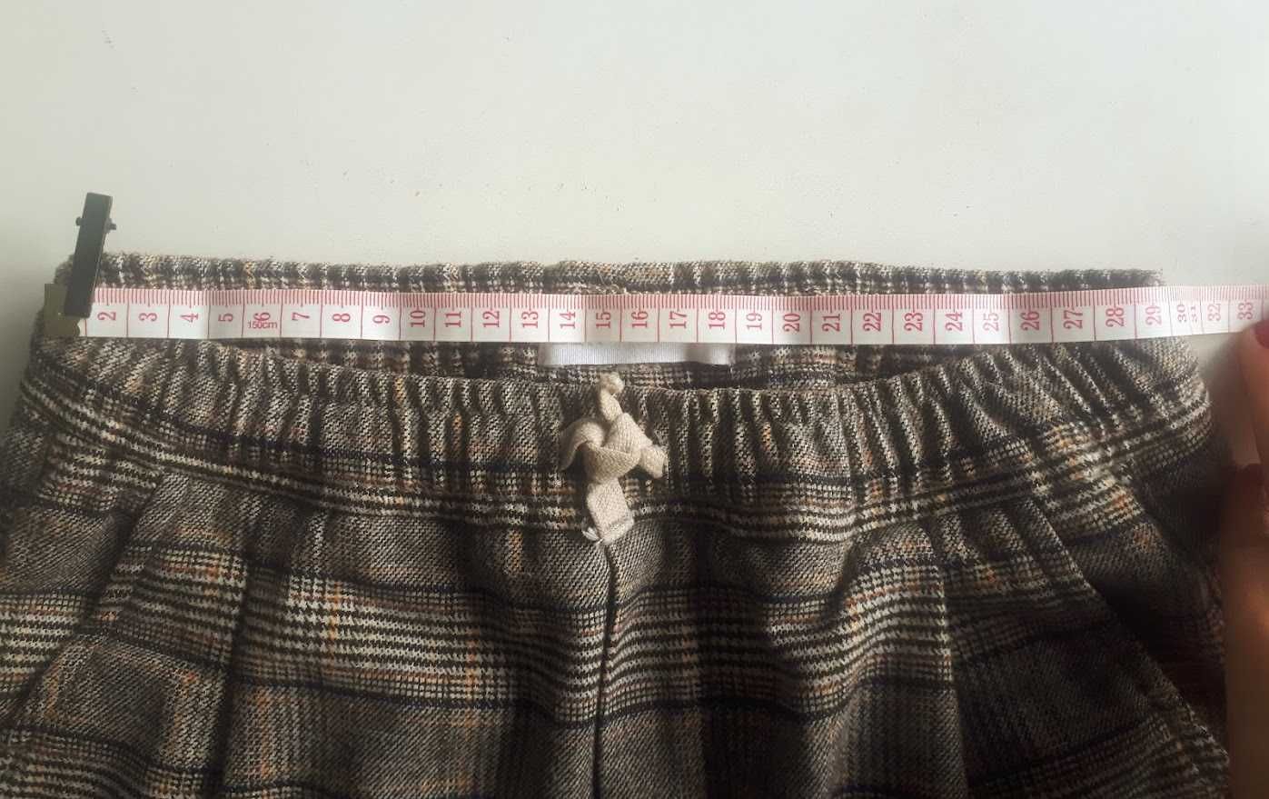 Calças Zara Kids padrão Principe de Gales menina 11 anos