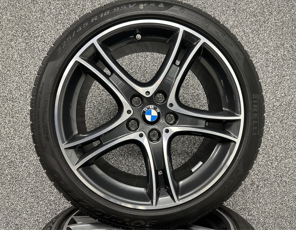 Nowe oryginalne koła zimowe alufelgi 18 Bmw 2 F45 F46