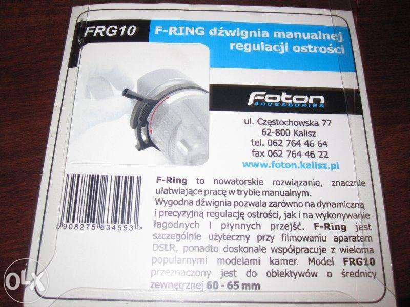 F-RING 60-65 mm dźwignia manualnej regulacji ostrości FRG10 Foton