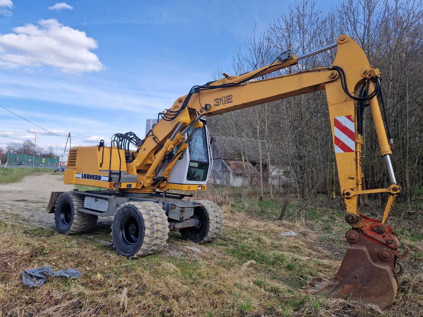 Koparka kołowa Liebherr 312 A 14 t