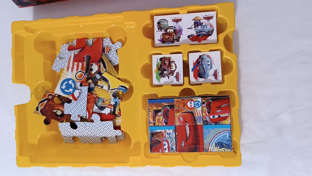 4 em 1. Jogos de Cars Faísca. Disney.