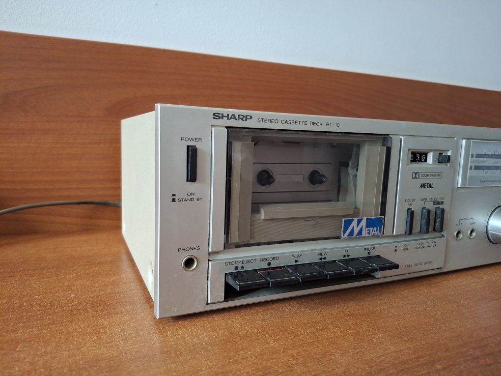 Odtwarzacz kaset Sharp RT-10 deck