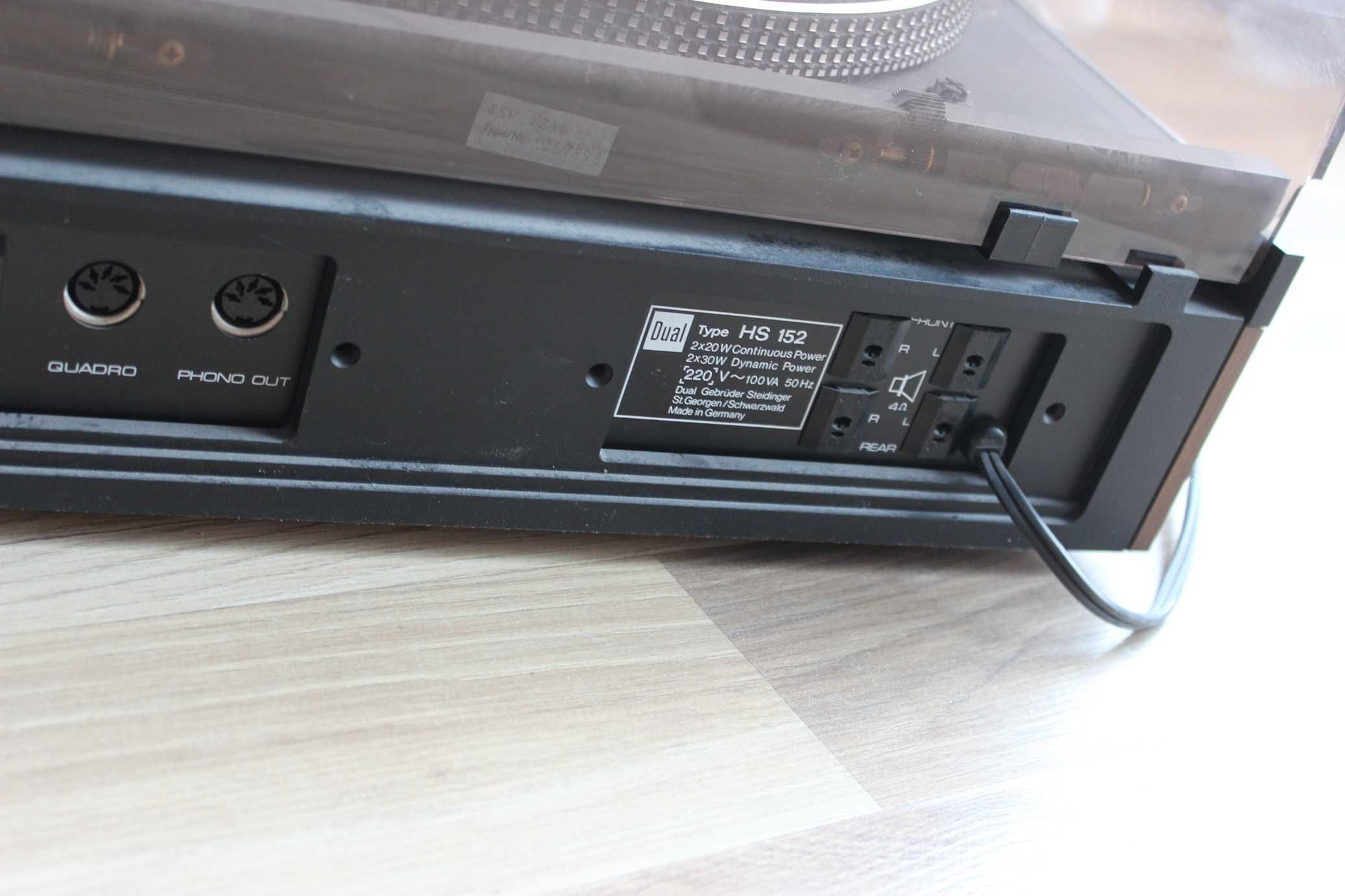Sprzedam Gramofon ze wzmacniaczem Dual HS 152