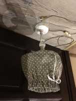 Lampka ceramiczna (boho, shabby chic, Home, prowansalski styl)