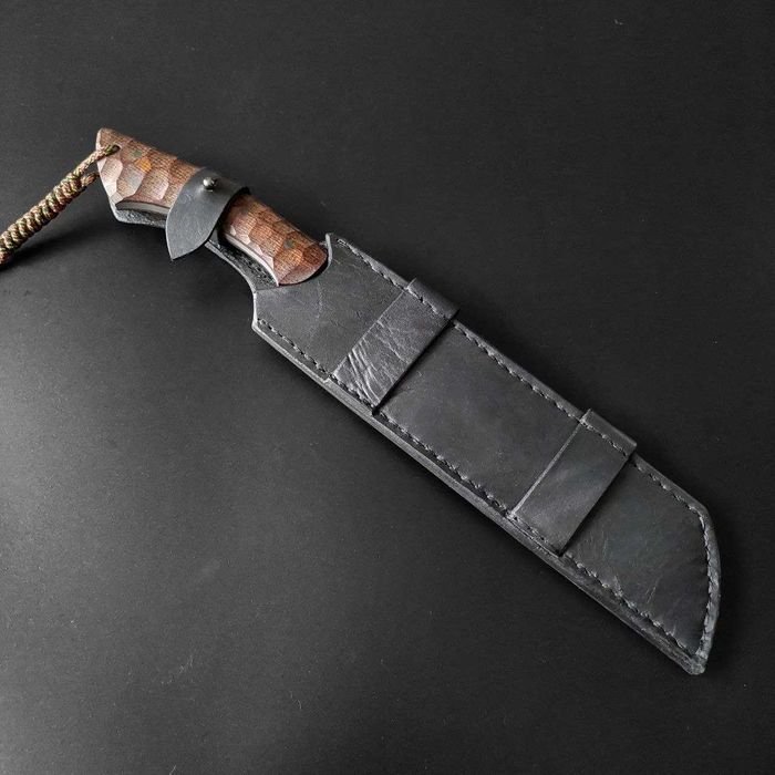 Ніж кований (сталь ШХ15), кукрі, кукри, мачете, на подарунок кованый