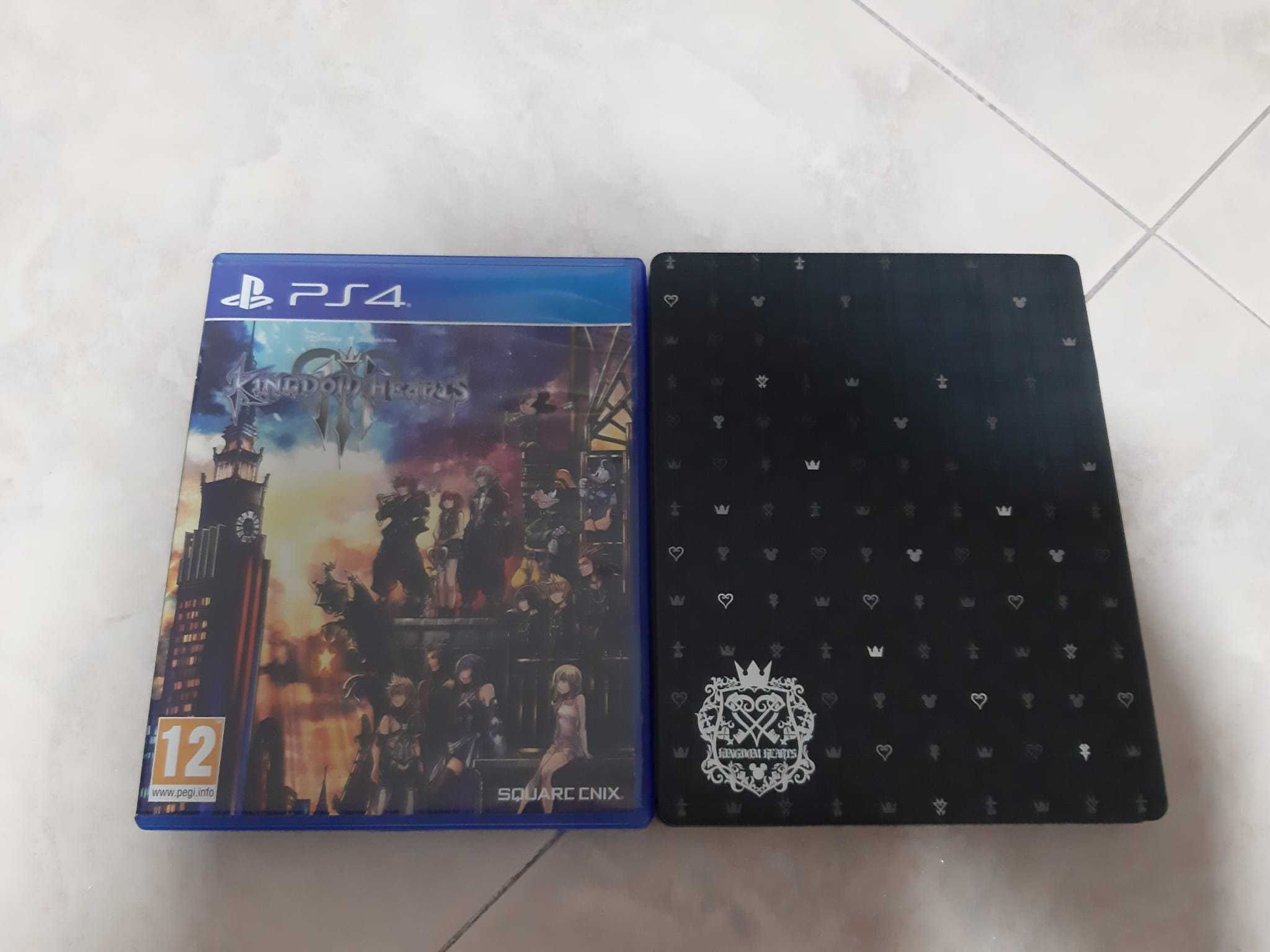 Jogo PS4 - Kingdom Hearts 3 Deluxe Edition - Negociável