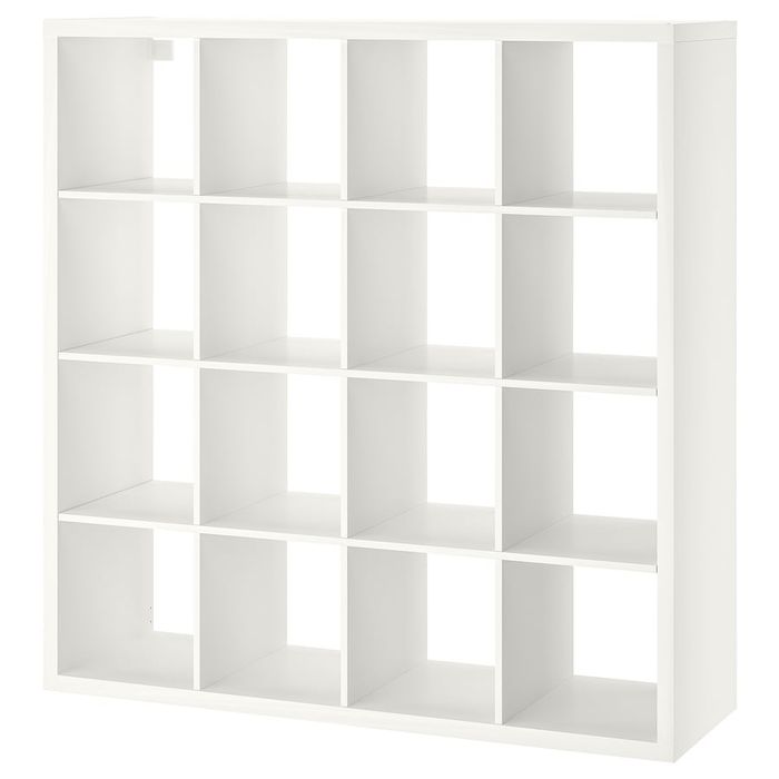 Estante de Cubos Kallax 4x4 c/ portas vidro