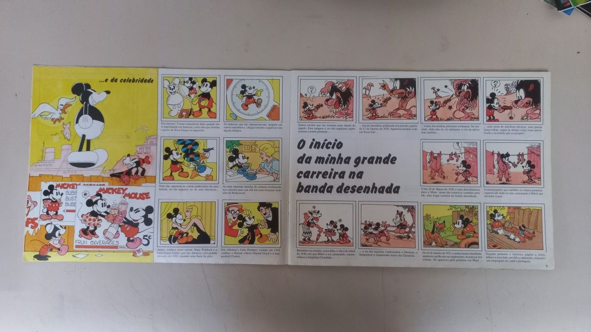 Caderneta Walt Disney, 1985, completa.