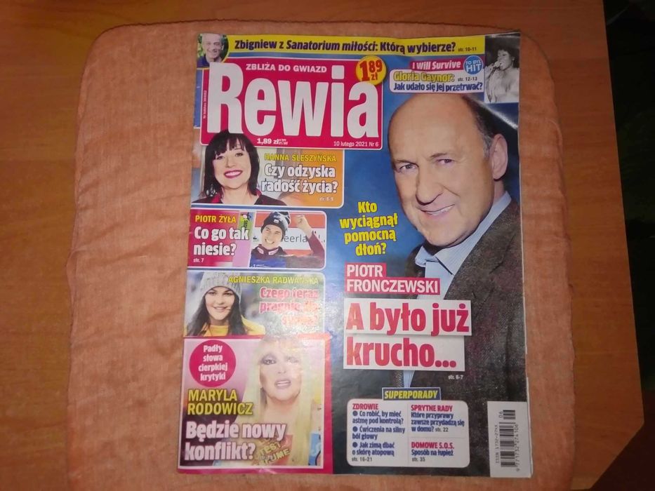 Tygodnik Rewia zbliża do gwiazd nr 6 luty 2021 gazeta
