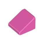 LEGO 54200 Skos 30 1 x 1 x 2/3 Dark Pink 1szt.