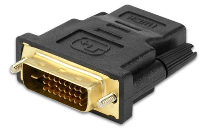 Переходник из DVI-D (24+1) папа -> HDMI мама 1080p адаптер конвертер