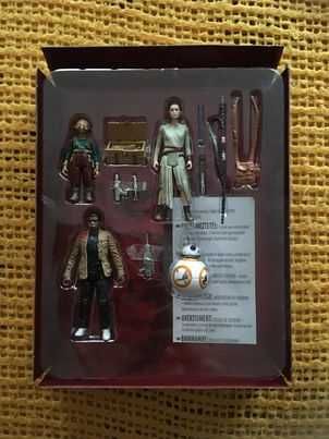 Star Wars Figurki Hasbro B6815 (Rey ,Finn, BB8, Maz Kanata)