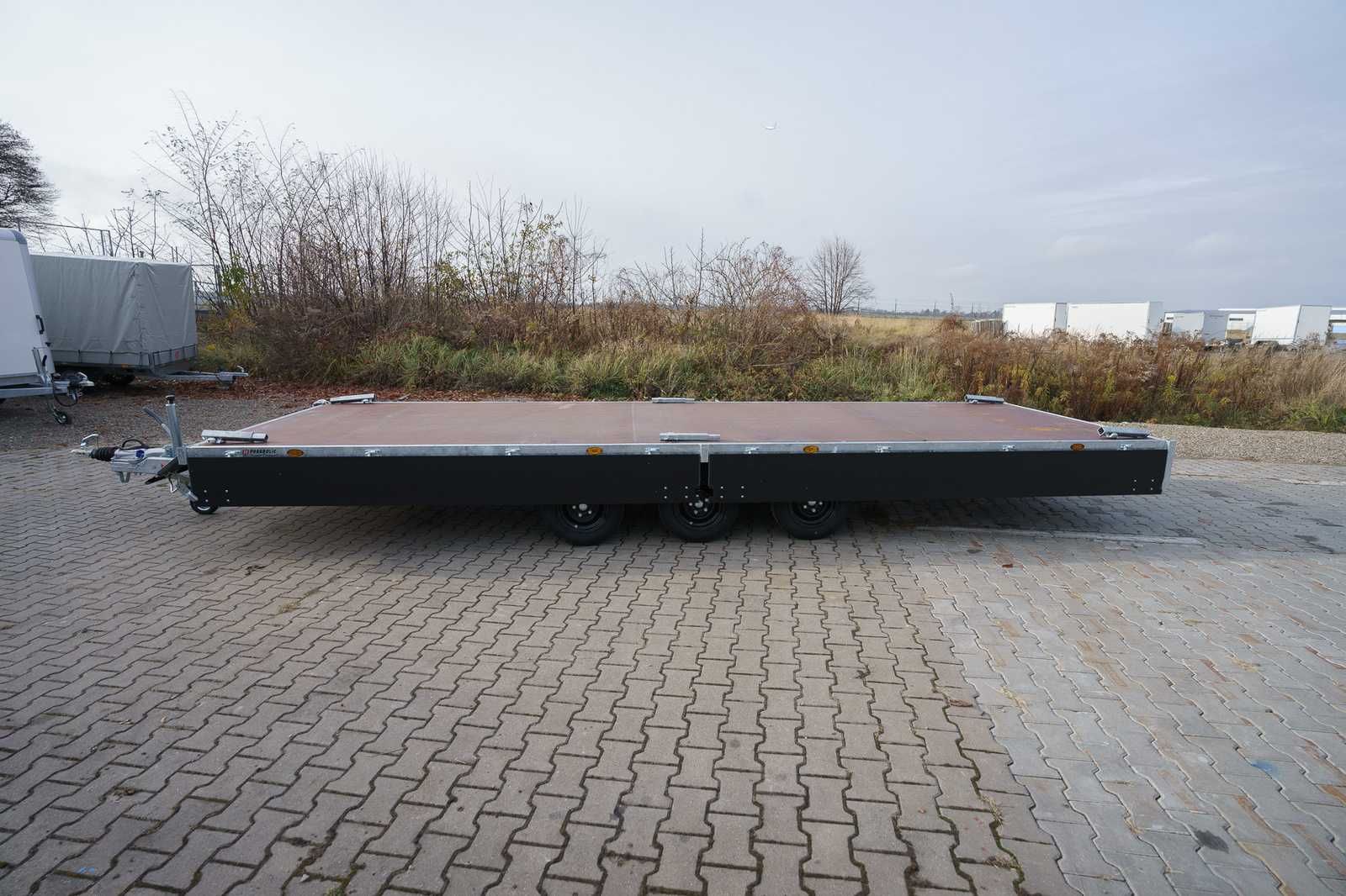 Laweta 3 osiowa Henra Platform Trailer (633x202) o DMC:3.5T PREMIUM!!!