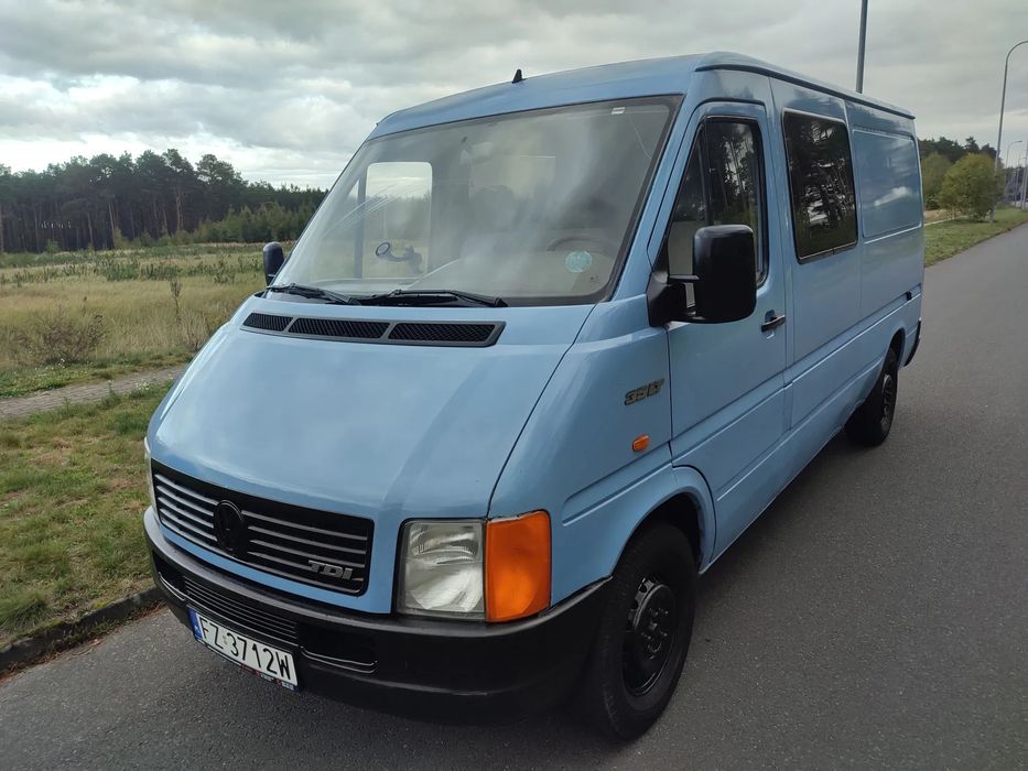 Volkswagen LT VW LT 35 2,5 TDI Stan BDB 7 Osób Bez Wkładu Volkswagen Długi Long