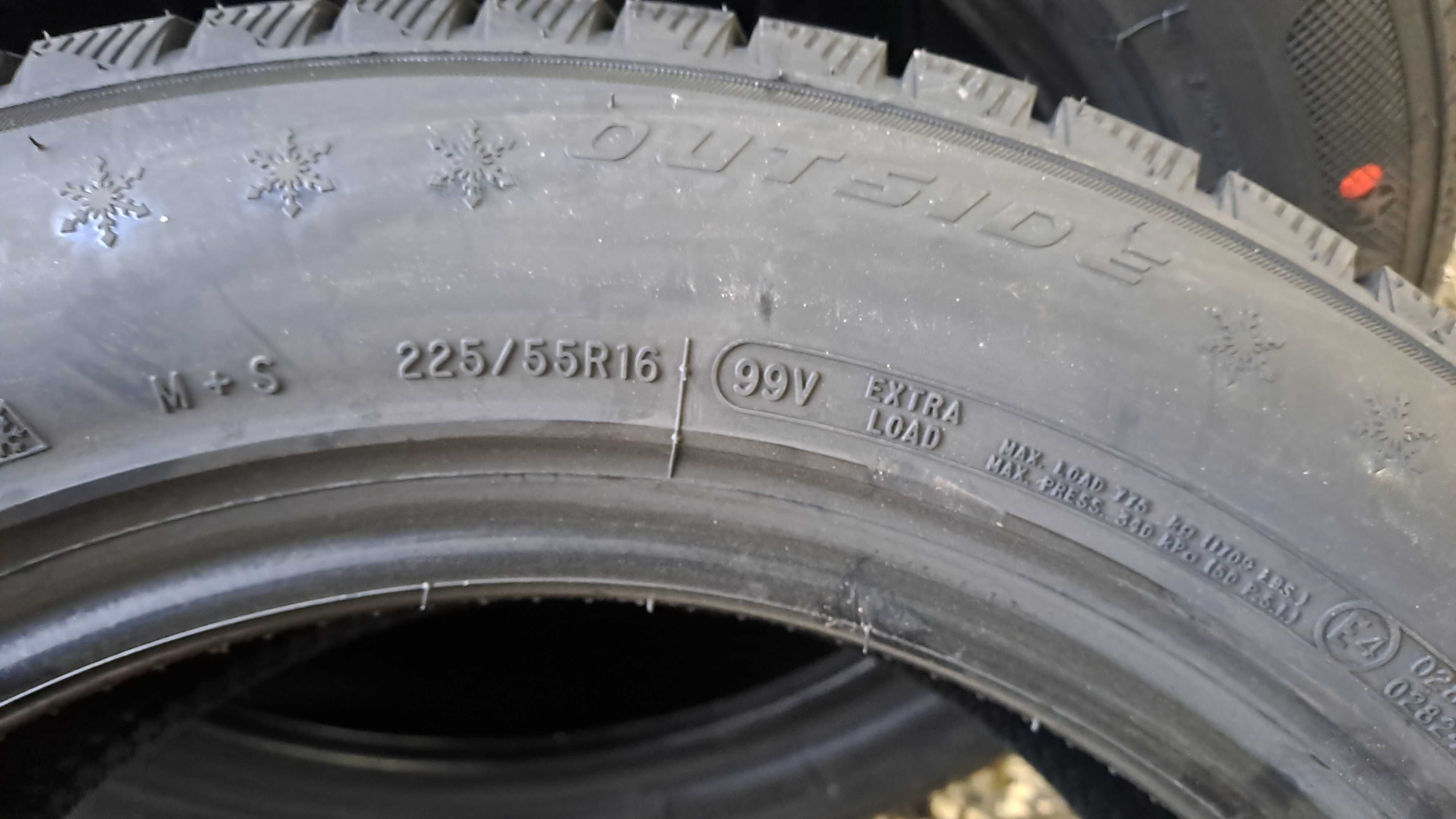 225/55r16 austone nowe opony zimowe 2023r montaz w cenie