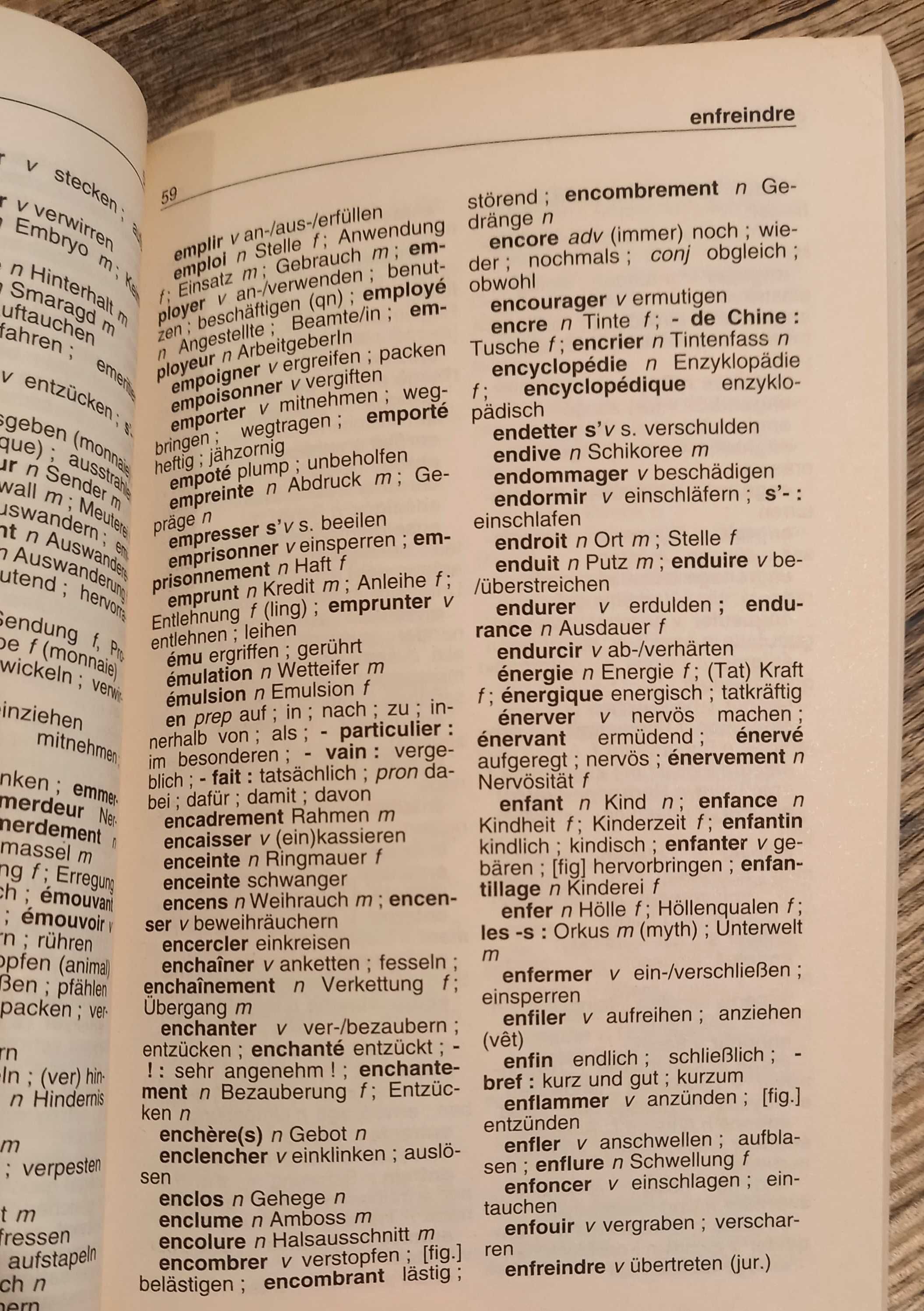 Dictionnaire Français-Allemand; Allemand-Français