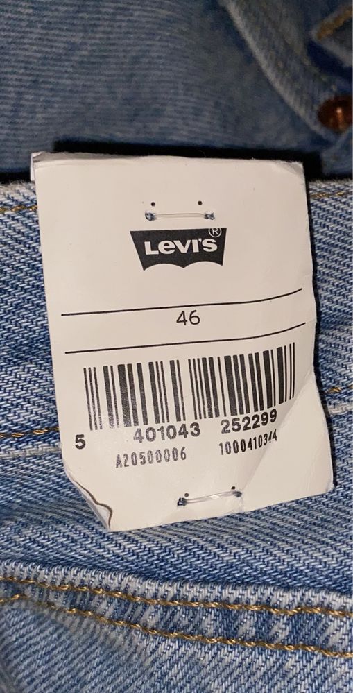 Levi’s 501 nowe jeansowe szorty duże xxxl r. W 46
